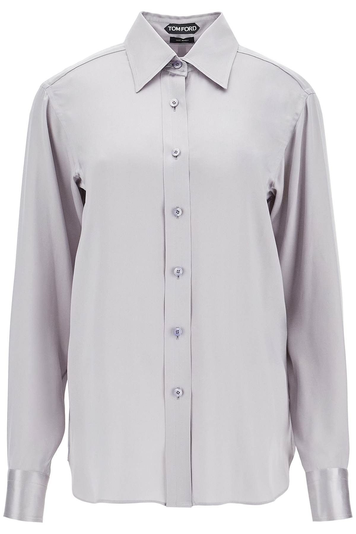 Tom Ford TOM FORD Silk Satin Shirt For Women Size S / US 4 / IT 40 - 1 Thumbnail