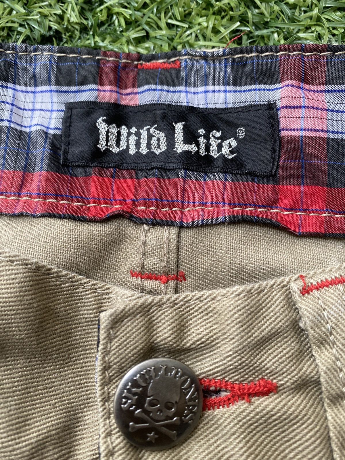 Japanese Brand × Vintage Vintage Wild Life Japan Poems Goth Pants Size US 30 / EU 46 - 9 Thumbnail
