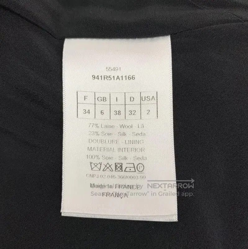 Dior Dior Black Wool Dress for Women . Size XXS / US 00 / IT 34 - 6 Thumbnail