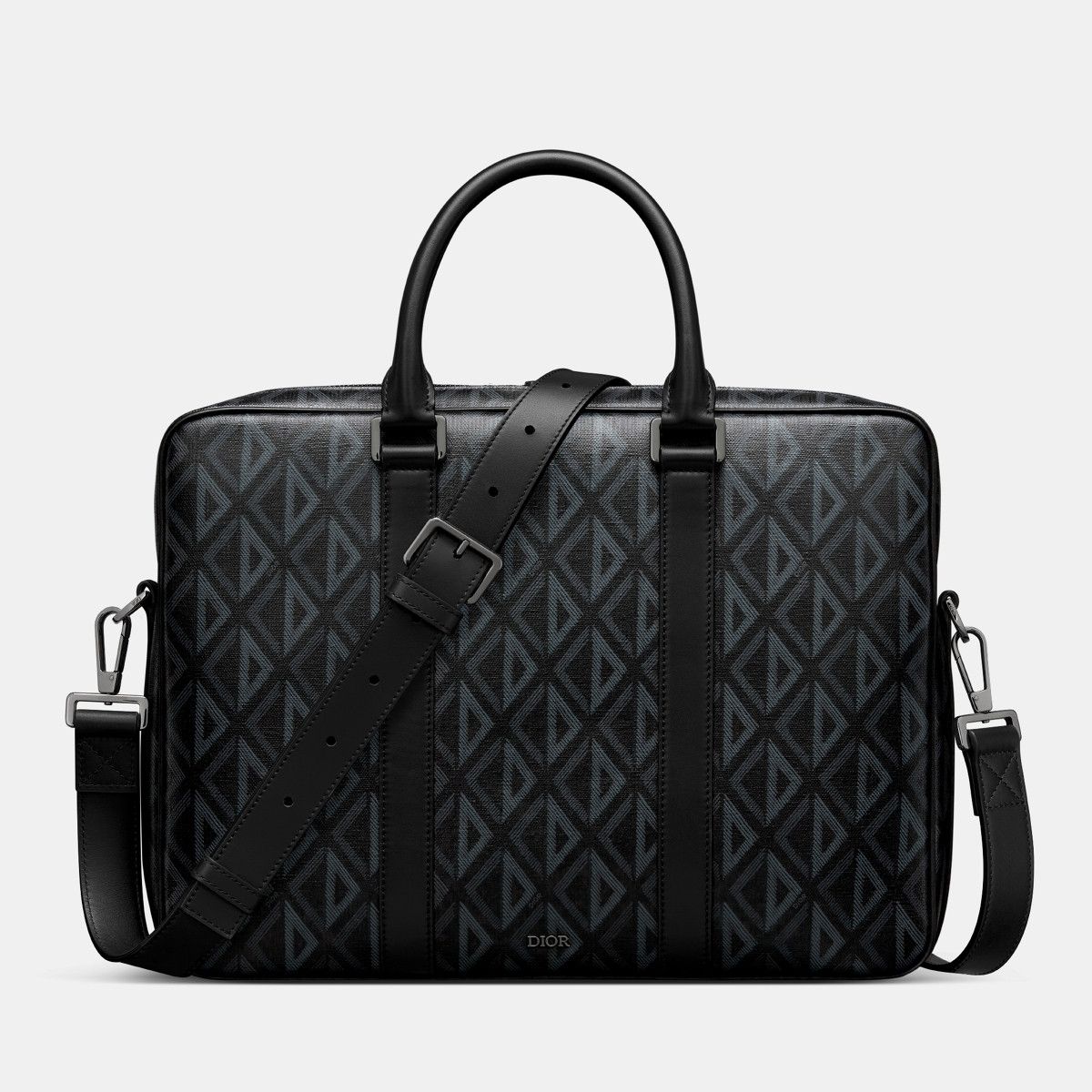 Dior o1bcso1str0226 Size:OS/Zipped Briefcase in Black Size ONE SIZE - 1 Thumbnail