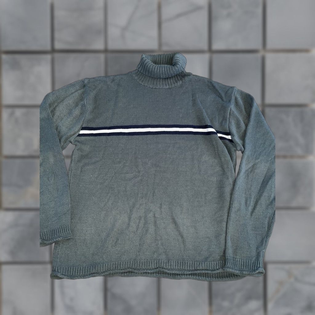 Sideout VINTAGE Sideout SweatER Turtleneck Grey M Women Size M / US 6-8 / IT 42-44 - 1 Thumbnail