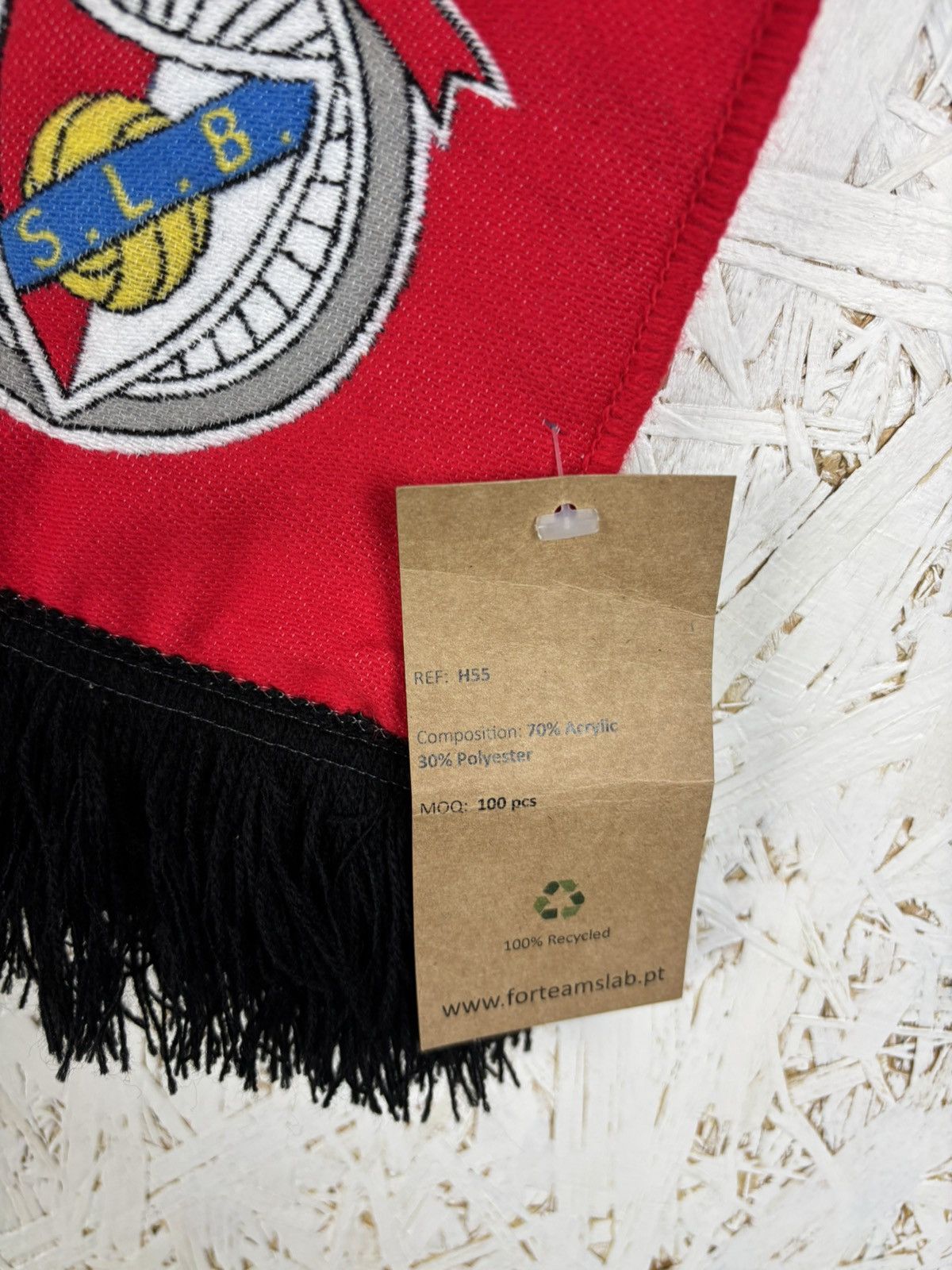 Vintage Vintage Soccer Football I Love Befica FC Fanwear Scarf Size ONE SIZE - 5 Thumbnail