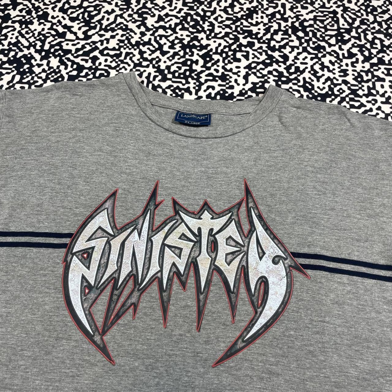 Band Tees Vintage 00s Sinister Band Rock Death Metal T-shirt Size US XL / EU 56 / 4 - 6 Thumbnail