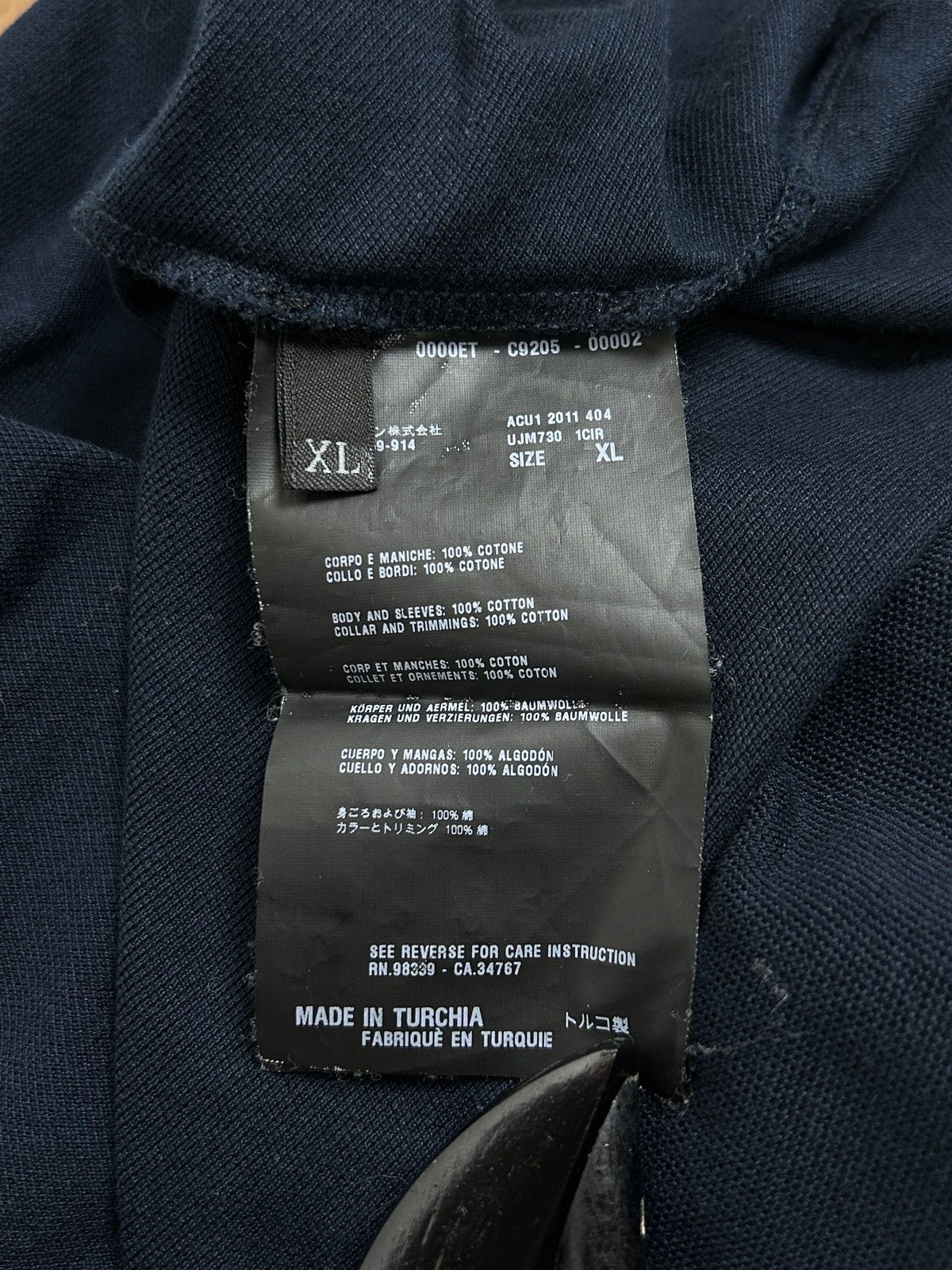 Prada Prada Contrast-Trimmed Cotton Pique Polo Shirt Size US XL / EU 56 / 4 - 10 Thumbnail