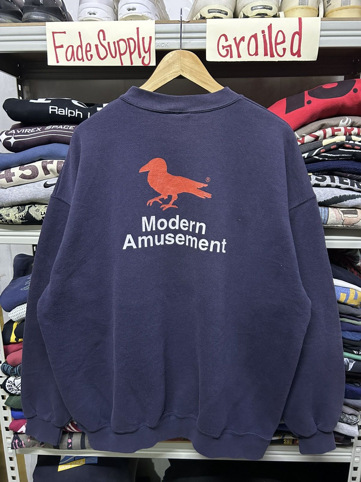 Modern Amusement Vintage Modern amusement sweatshirt Size US XXL / EU 58 / 5 - 1 Thumbnail