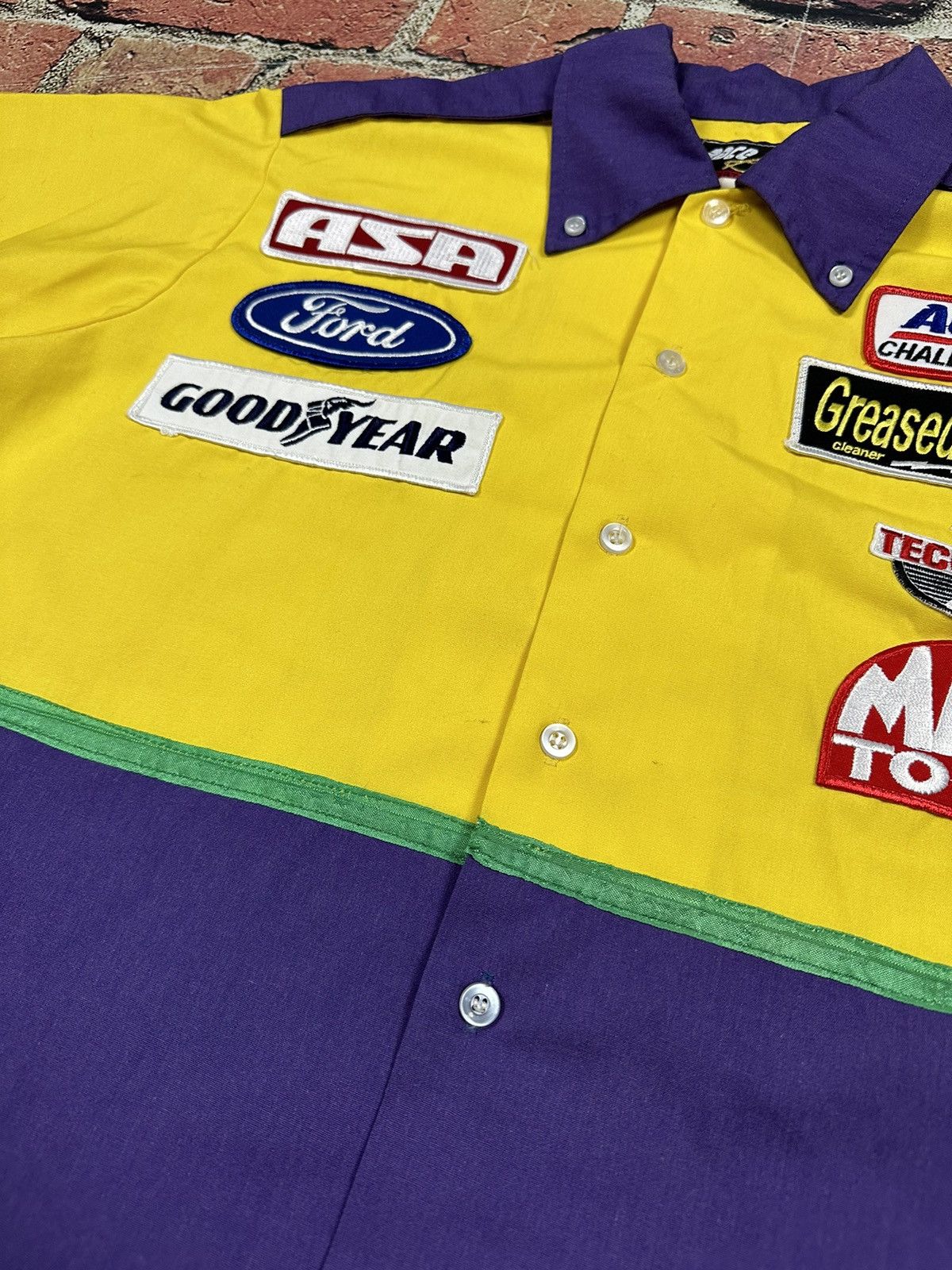 NASCAR Vintage AC Delco Ford Goodyear Pit Crew Racing Mac Tools Size US L / EU 52-54 / 3 - 8 Thumbnail