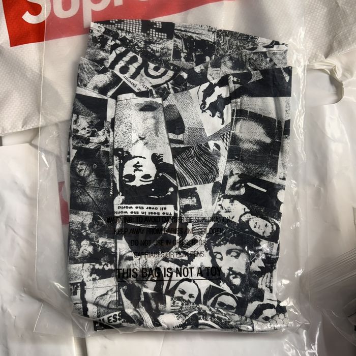 Supreme Rayon Vibrations Button up Shirt Red size Large 