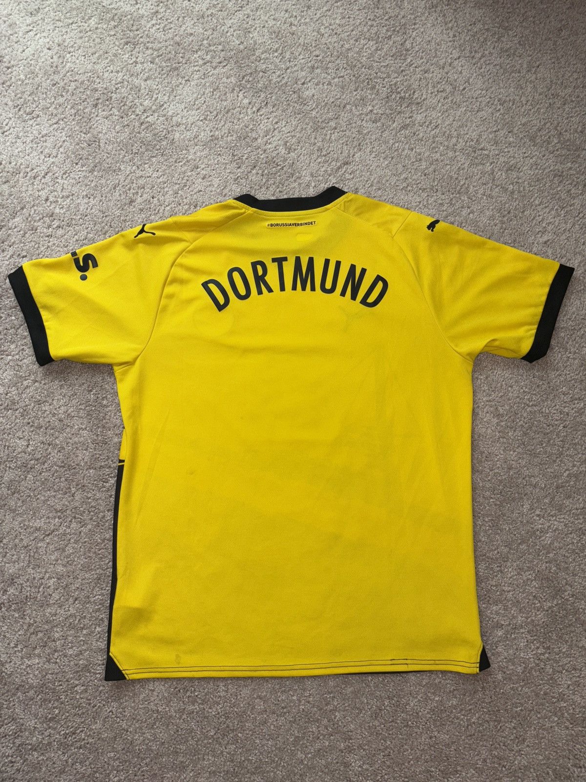 Puma Authentic Borussia Dortmund Jersey Size US L / EU 52-54 / 3 - 2 Thumbnail