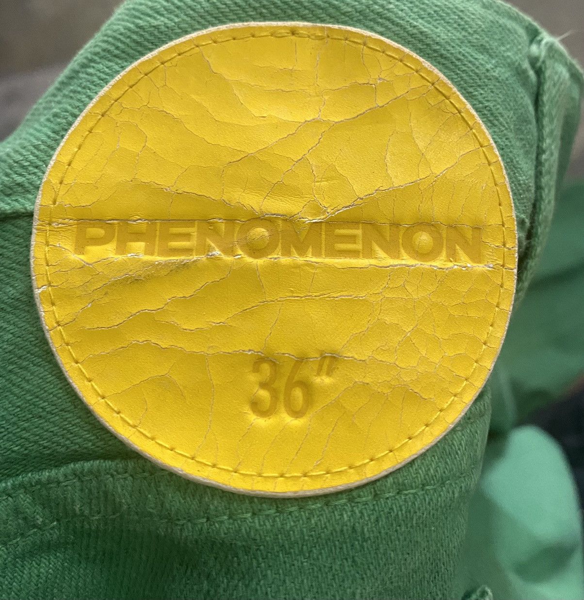 2007 PHENOMENON Japan Light green denim