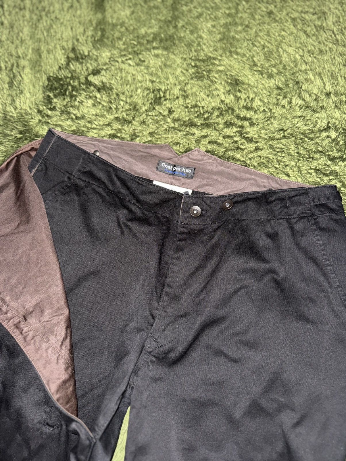 Japanese Brand [XL] Cost Per Kilo Side Zip Modular Cotton Pants Size US 34 / EU 50 - 3 Thumbnail