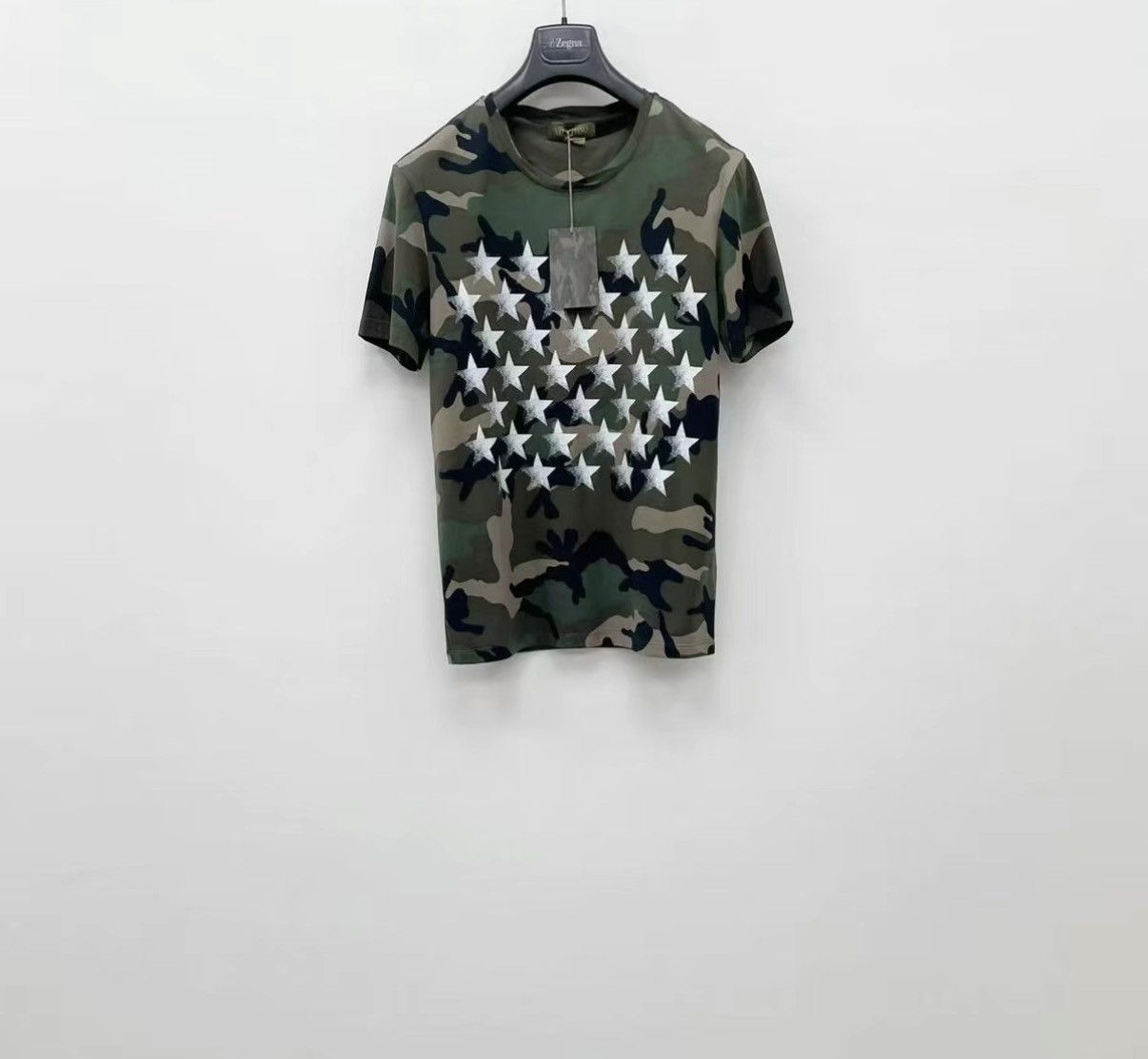 Valentino VALENTINO 100% Cotton Camouflage Short Sleeve T-shirt J30 Size US M / EU 48-50 / 2 - 4 Thumbnail