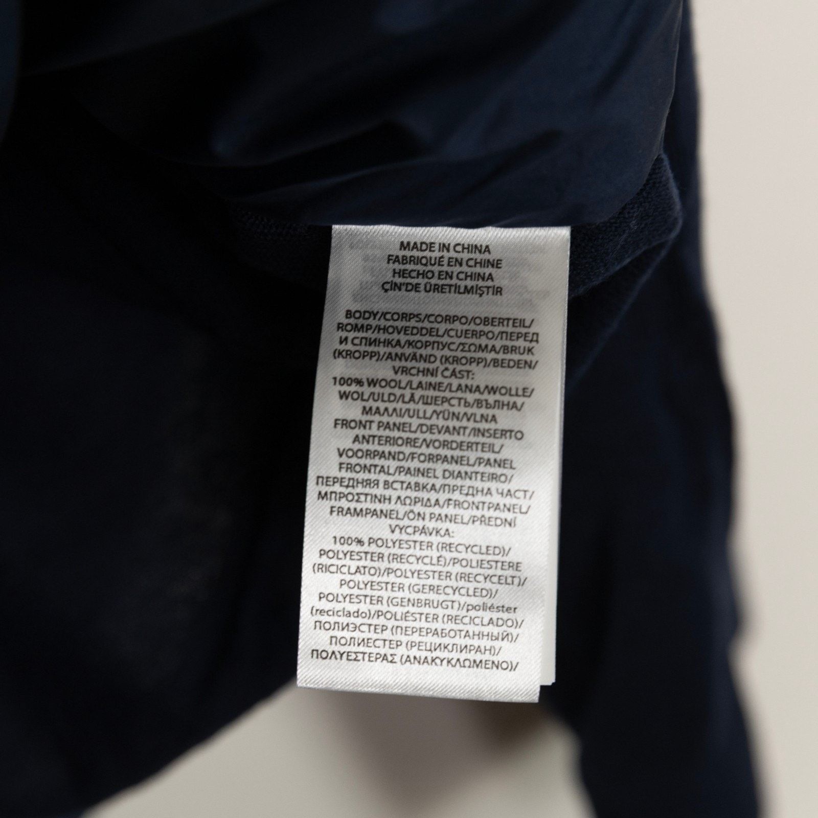 Polo Ralph Lauren Polo Ralph Lauren Men Wool Quilted Full Zip Hybrid Sweater Size US XL / EU 56 / 4 - 8 Thumbnail