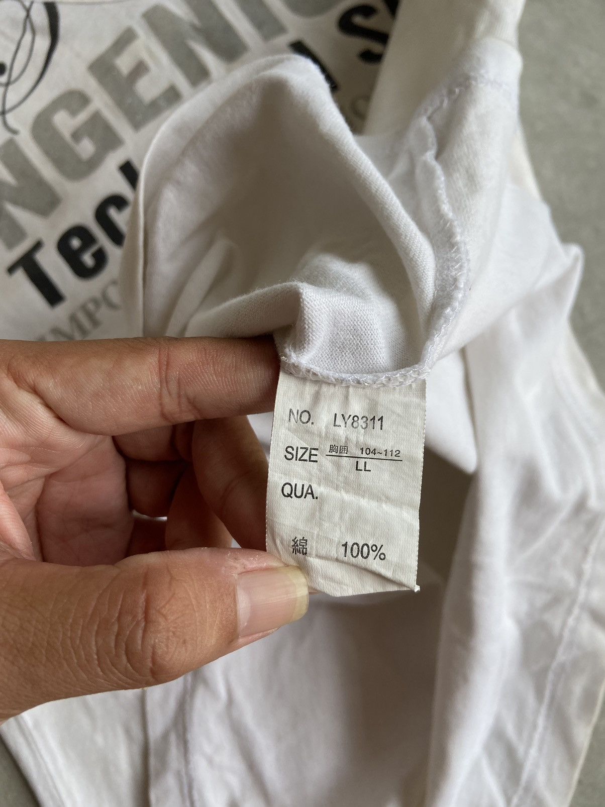 If Six Was Nine × Japanese Brand × Le Grande Bleu (L.G.B.) Beaumont Carr Poem Tshirt Size US L / EU 52-54 / 3 - 6 Thumbnail