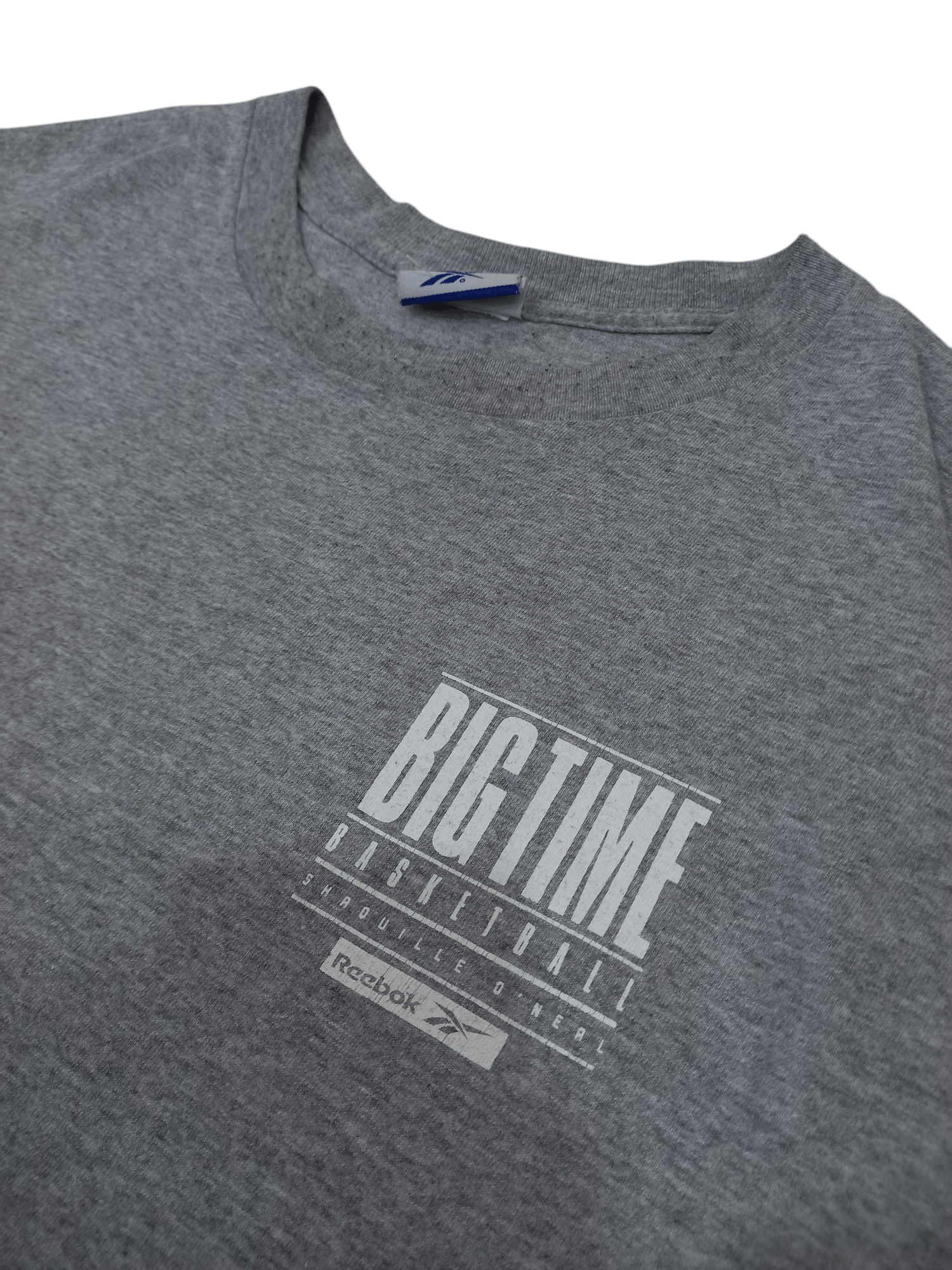 Reebok Vintage Shaquille O'Neal "Basketball Big Time" T-shirt Size US XL / EU 56 / 4 - 4 Thumbnail