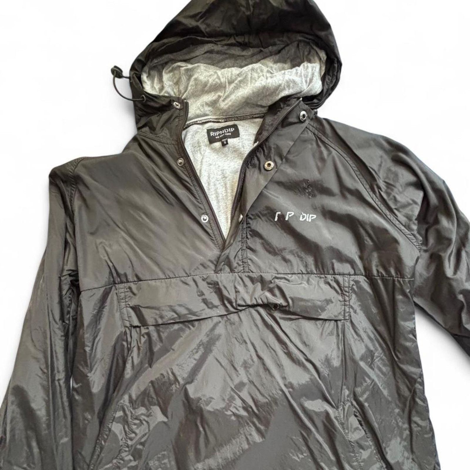 RIPNDIP Black and grey ripndip windbreaker Size US S / EU 44-46 / 1 - 4 Thumbnail