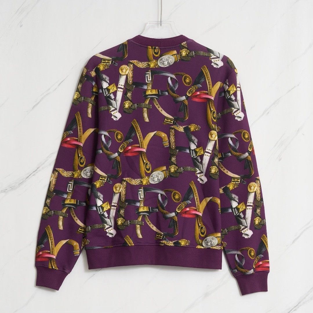 Versace Versace Men's Pattern All-Over Print Sweatshirt Size US M / EU 48-50 / 2 - 5 Thumbnail