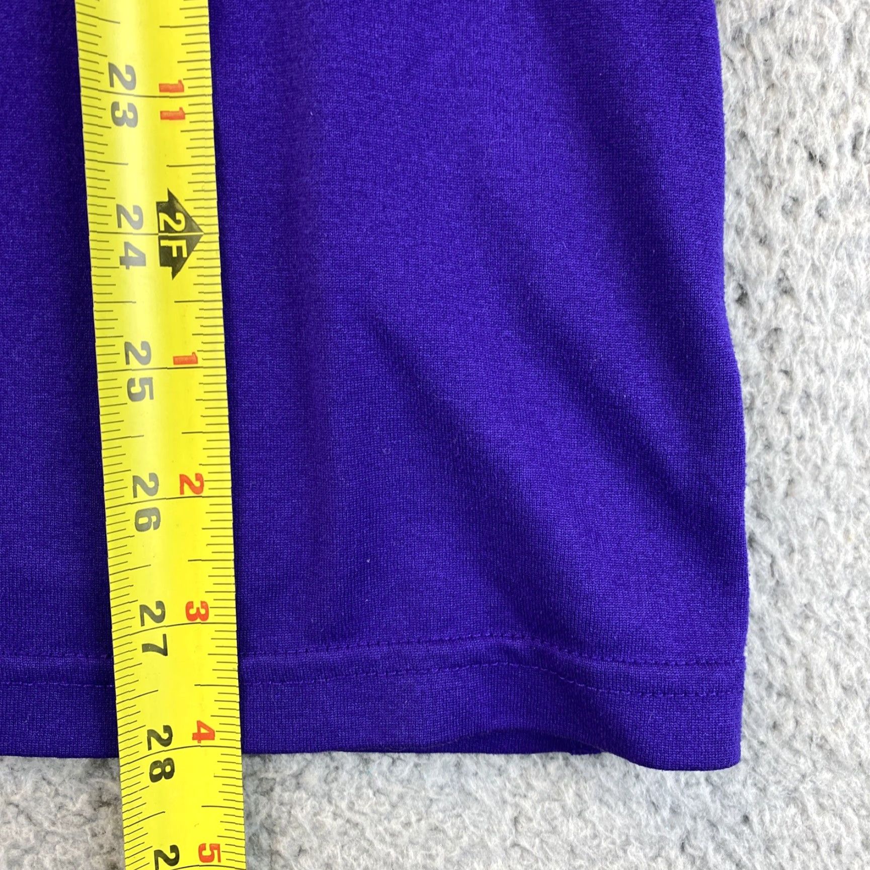 Nike Nike T-Shirt Short Sleeve Swoosh Logo Purple S Adult Small Regular Nike 67-1 Mens Size US S / EU 44-46 / 1 - 7 Thumbnail