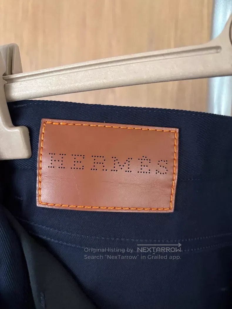Hermes Hermes Stretch Cotton Twill Denim Pants Size US 38 / EU 54 - 4 Thumbnail