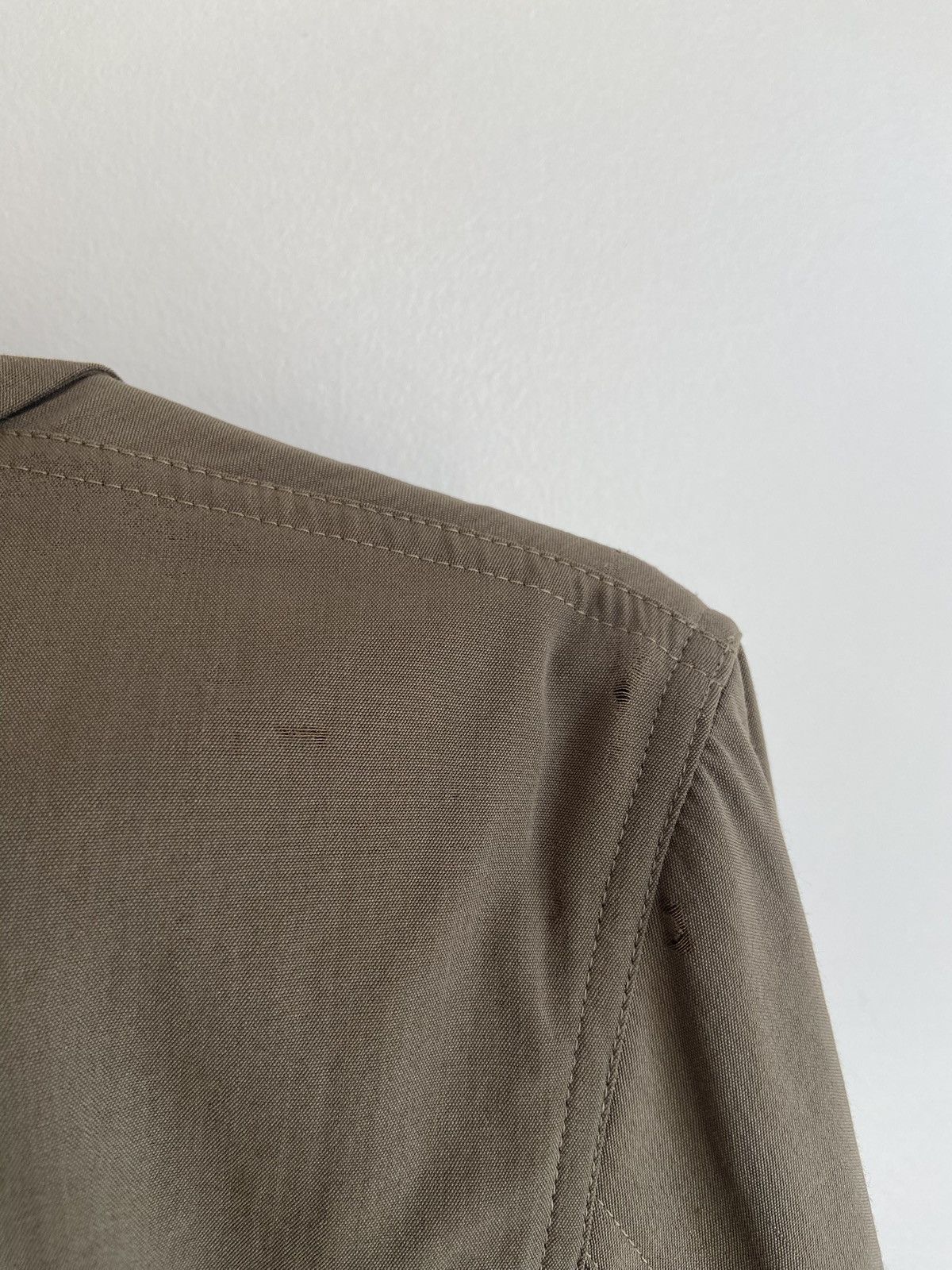 Versace Vintage Versace Khaki Blazer Size XS / US 0-2 / IT 36-38 - 11 Thumbnail