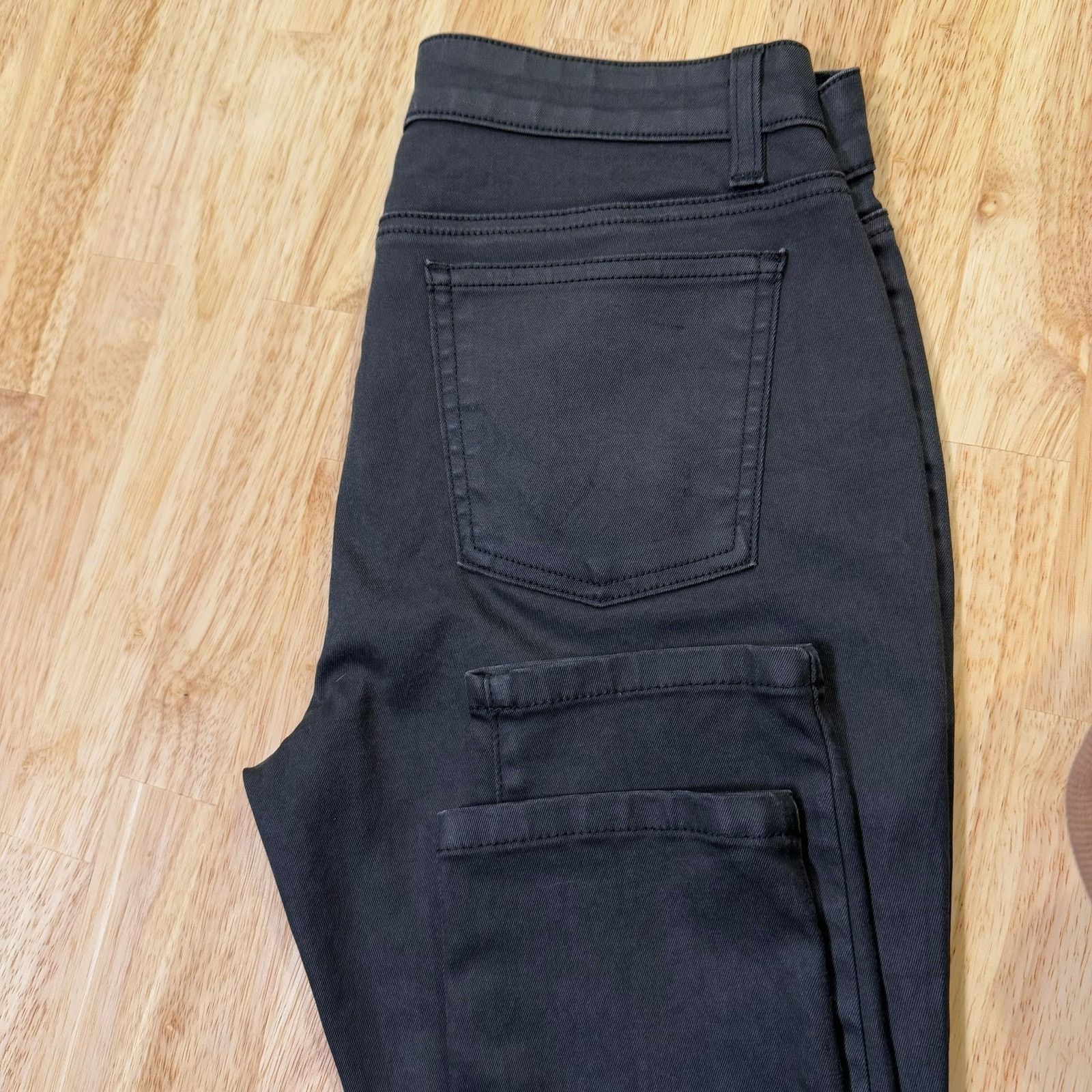 Eileen Fisher Eileen Fisher Organic Cotton Skinny Ankle Black Jeans size 4 Size 27" / US 4 / IT 40 - 5 Thumbnail