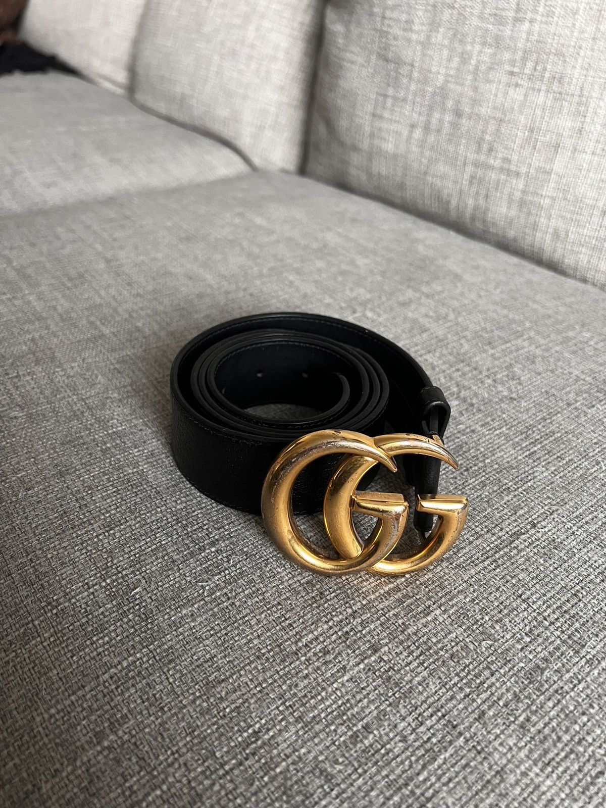 Gucci Gucci GG belt Size 32 - 1 Thumbnail