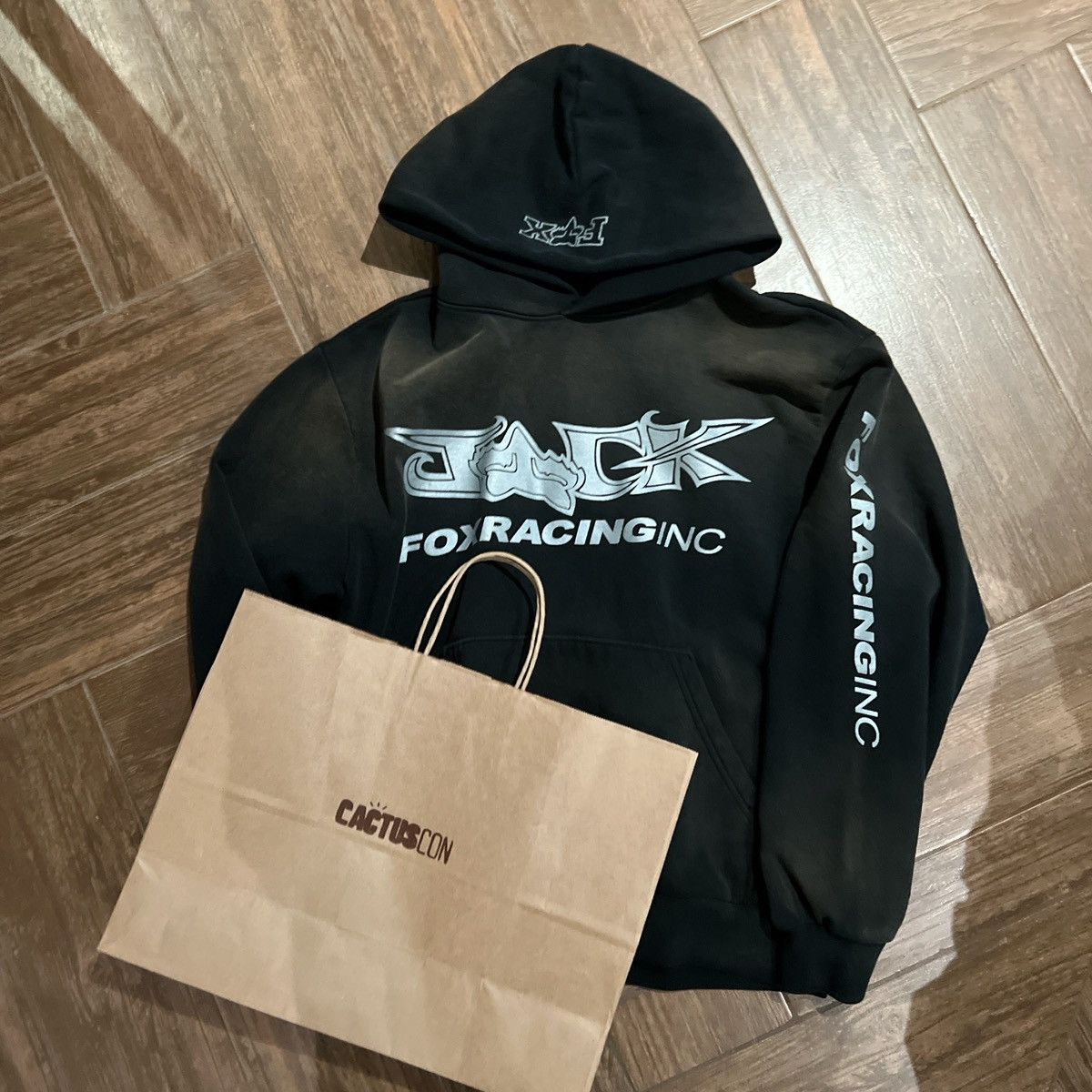 Cactus Jack Hoodie Travis Scott Fox Racing 〇関送無料〇 Fox Racing × Travis Scott Fox Racing Cactus Jack Hoodie XL