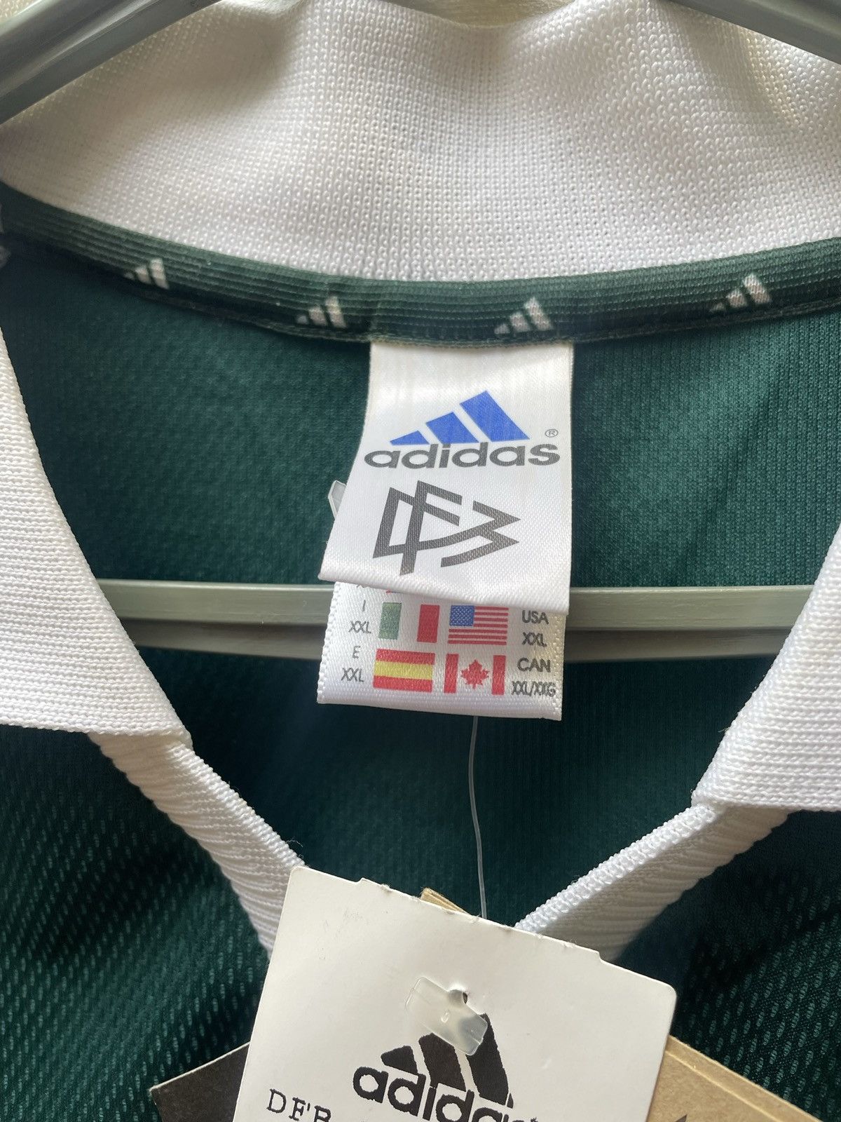 Adidas × Vintage 2000-02 Germany Away football shirt soccer jersey Size US XXL / EU 58 / 5 - 3 Thumbnail