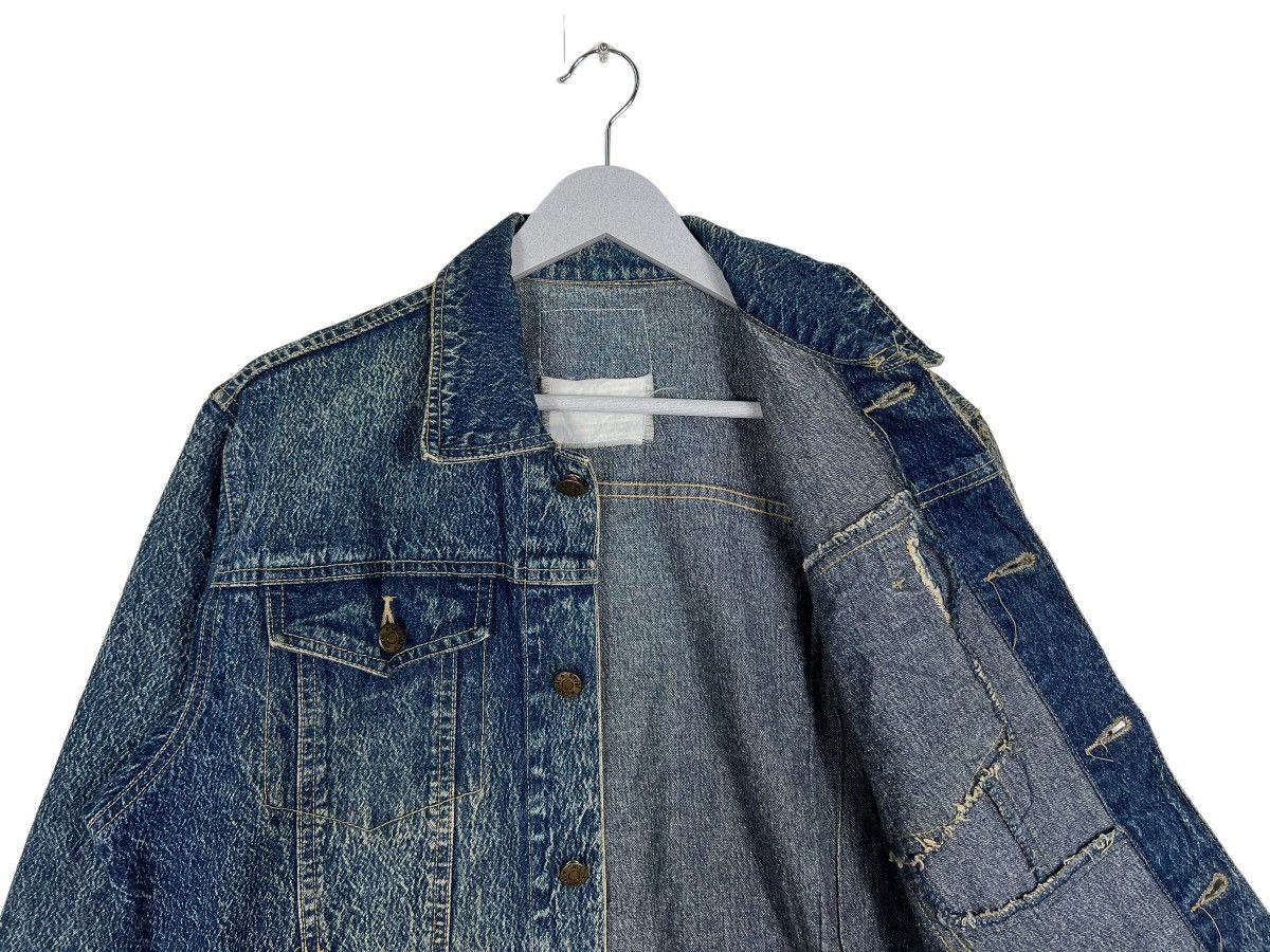 Japanese Brand 🔥 VERY RARE DYED TRUCKER DENIM JACKET Size US M / EU 48-50 / 2 - 10 Thumbnail