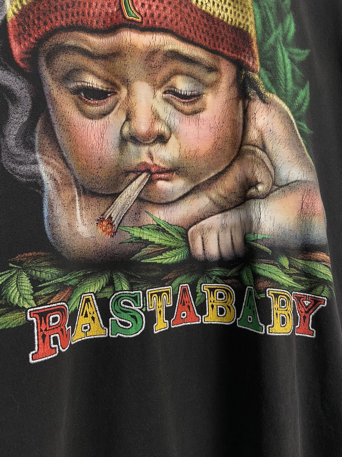 Band Tees Rastababy Vintage Shirt 90’s logo Narco Size US XL / EU 56 / 4 - 5 Thumbnail
