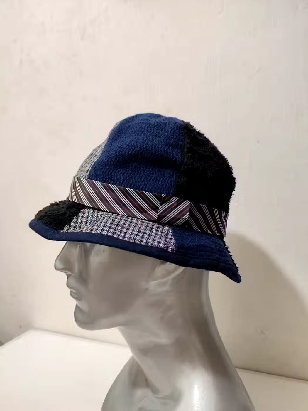 Frapbois Frapbois by Issey Miyake Patchwork Bucket Hats Size ONE SIZE - 4 Thumbnail