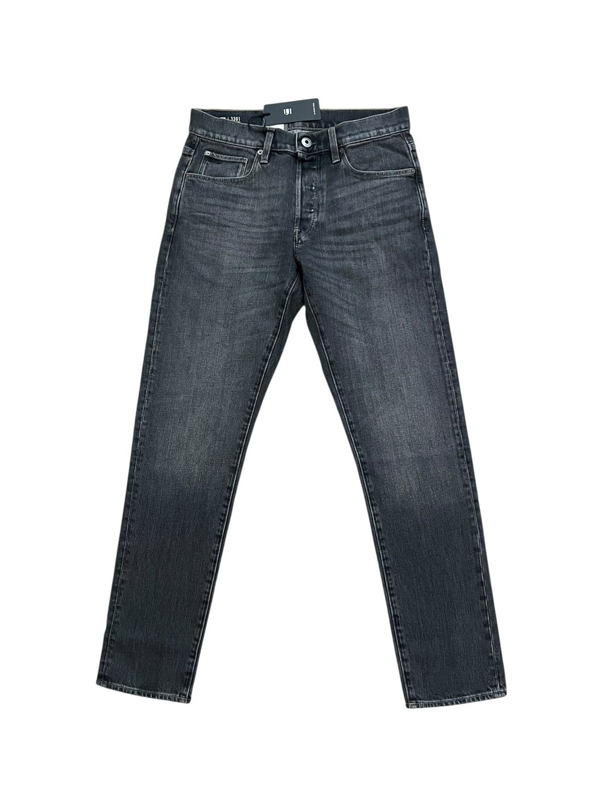 G-Star G-Star Raw Mens 3301 Slim Jeans Denim $170 Gray Size 29/32 Size US 29 - 1 Thumbnail
