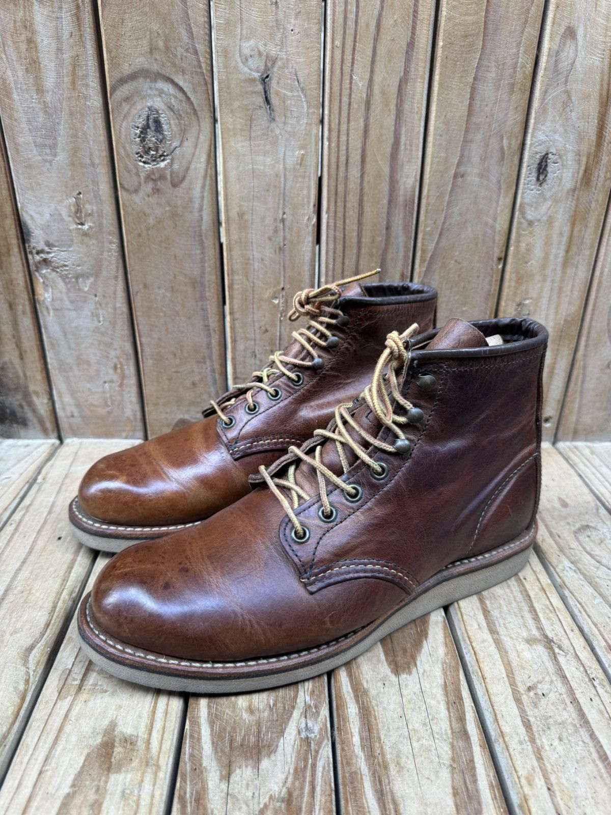 Red Wing Red Wing 2950 Rover Brown Rough and Tough leather boots US 8 Size US 8 / EU 41 - 23 Thumbnail