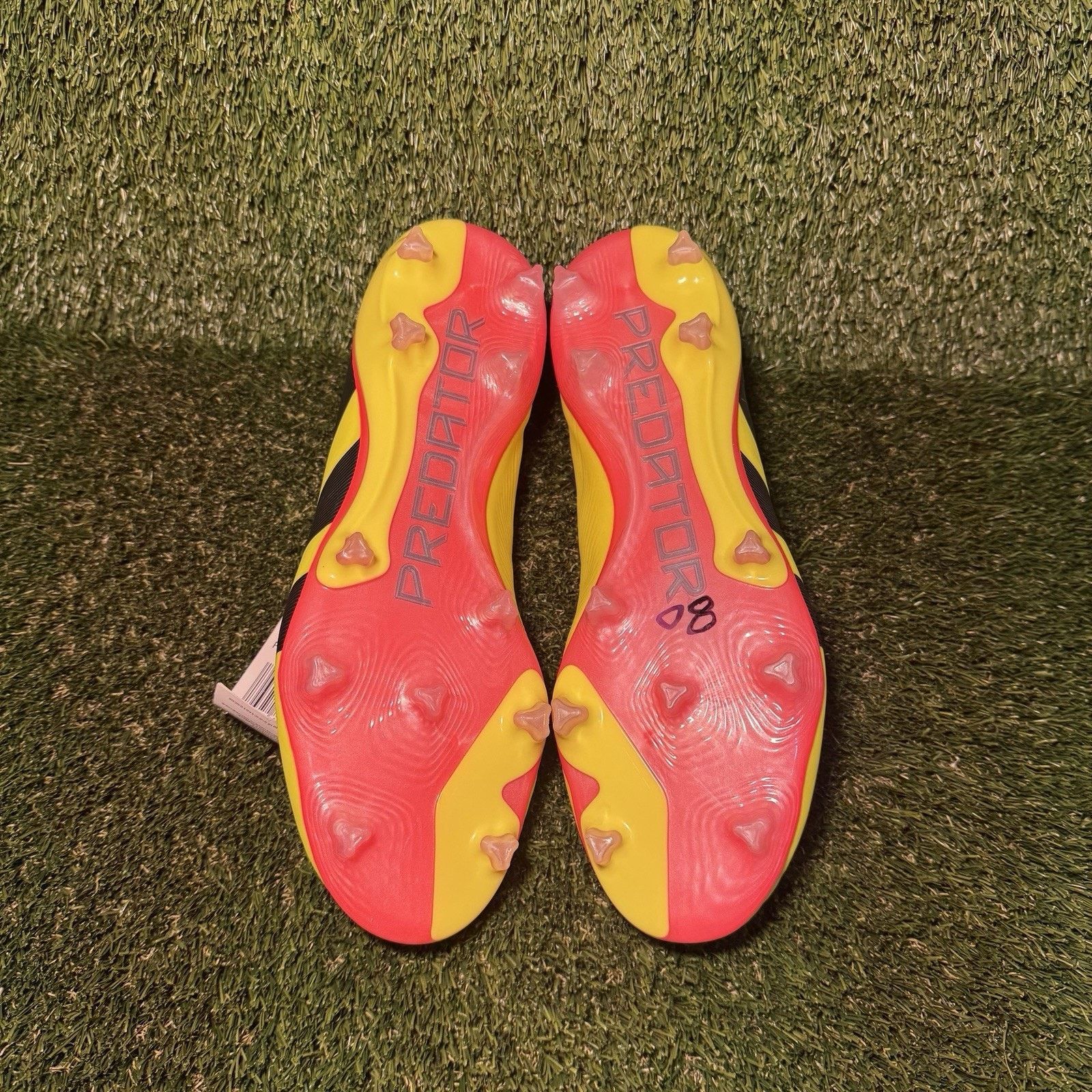 Adidas Size 8 - Adidas Predator Pro FG - IG7776 - Yellow / Black Size US 8 / EU 41 - 7 Thumbnail