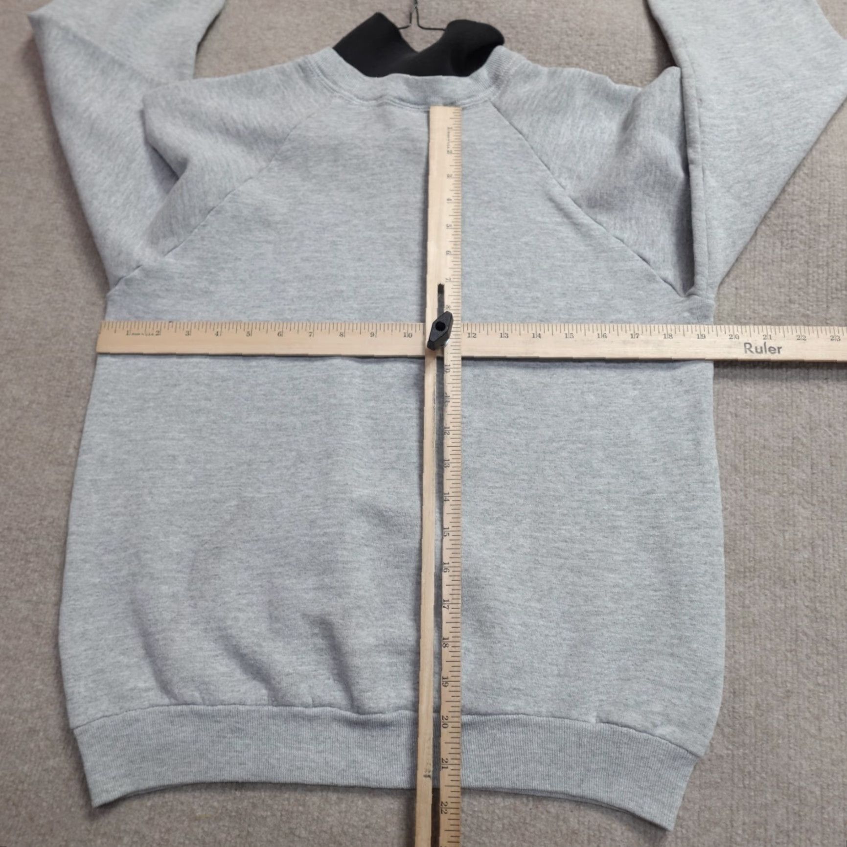 Rainbow VINTAGE Twin Rivers Landing Sweater Small Gray Missouri Camp Rainbow Sweatshirt Mens Knit Cotton Polyester Long Sleeve Collared Pullover USA Theme Size US S / EU 44-46 / 1 - 5 Thumbnail