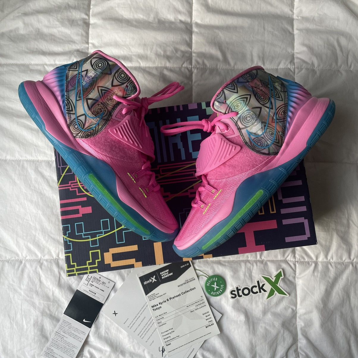 Nike Kyrie 6 pre heat tokyo US10 Size US 10 / EU 43 - 1 Thumbnail