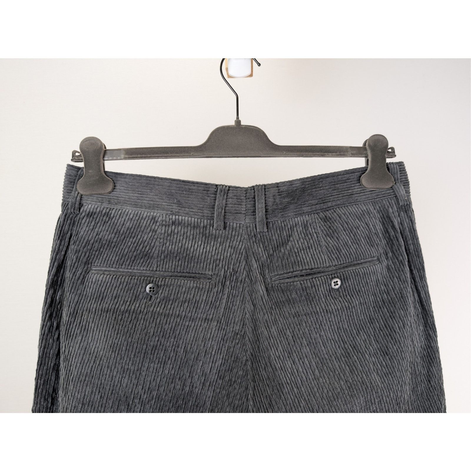 Todd Snyder o1rshd1 CC20 Corduroy Pleated Pants in Grey Size US 32 / EU 48 - 10 Thumbnail