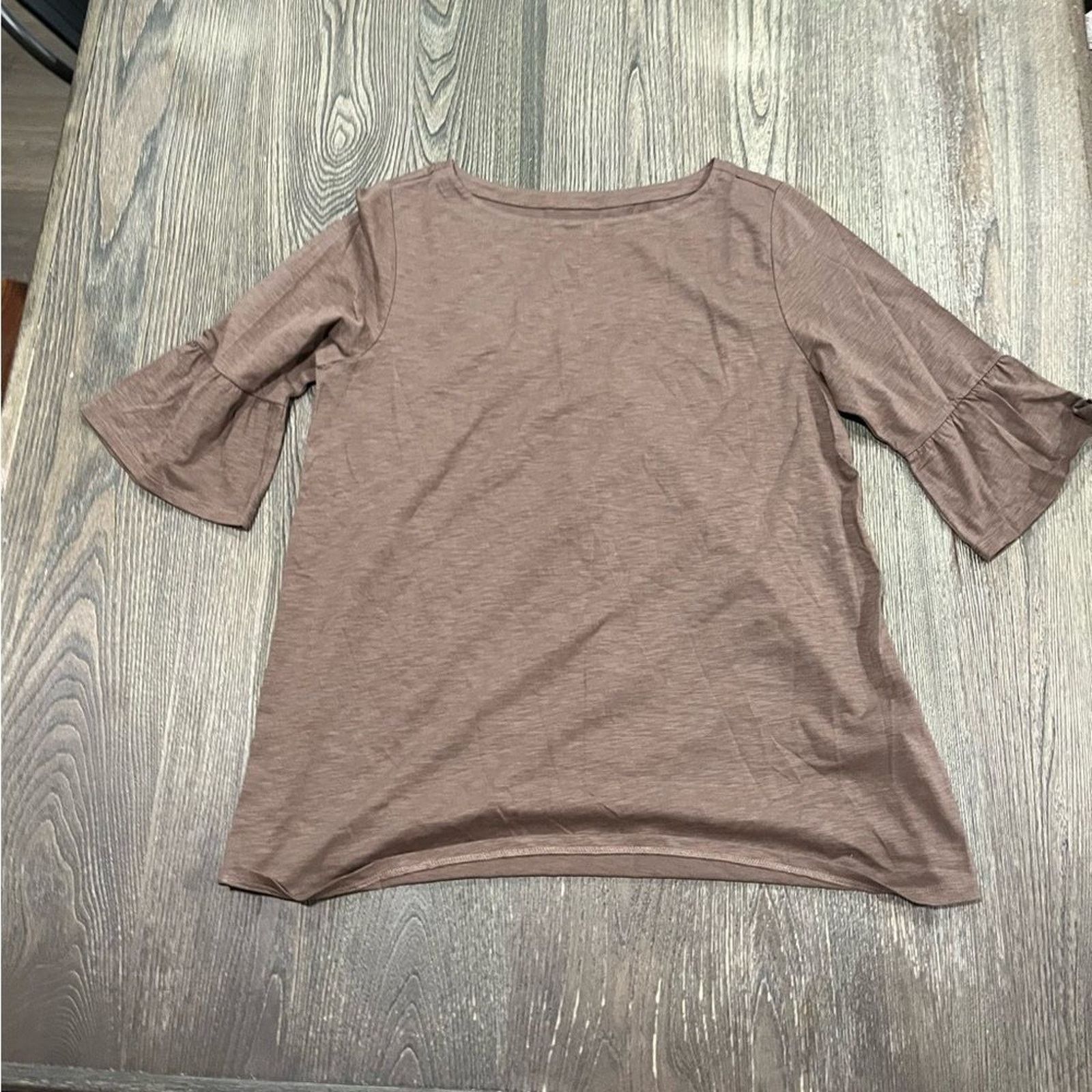 J. Jill NWOT J. Jill Tunic Top 3/4 Bell Sleeve Round Neck Pullover S Size S / US 4 / IT 40 - 1 Thumbnail