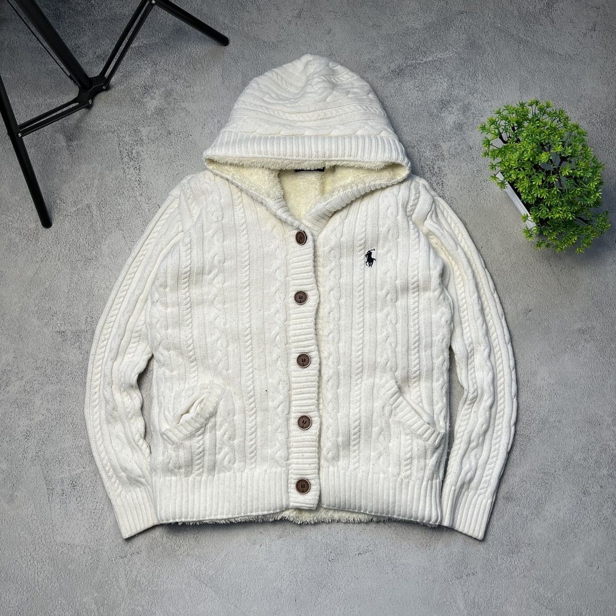 Japanese Brand × Polo Ralph Lauren × Vintage Vintage PRL polo Ralph Lauren Japan style y2k sweater Size S / US 4 / IT 40 - 1 Thumbnail