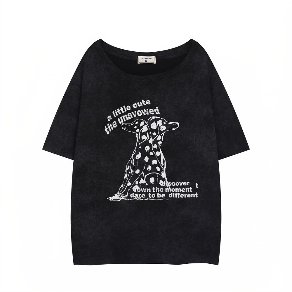 Japanese Brand × Vintage Men's casual street fashion spotted dog print T-shirt Size US M / EU 48-50 / 2 - 1 Thumbnail