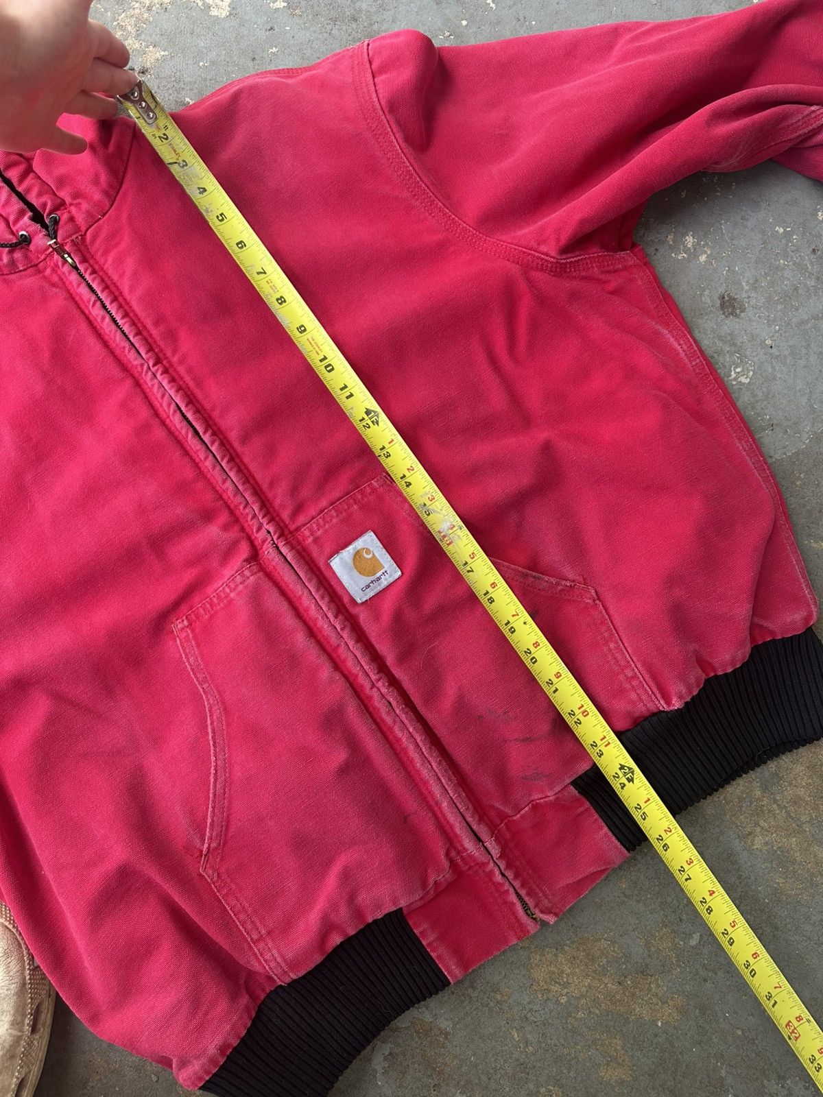 Carhartt Vintage Red Carhartt J04 Activewear Jacket Size US XL / EU 56 / 4 - 8 Thumbnail