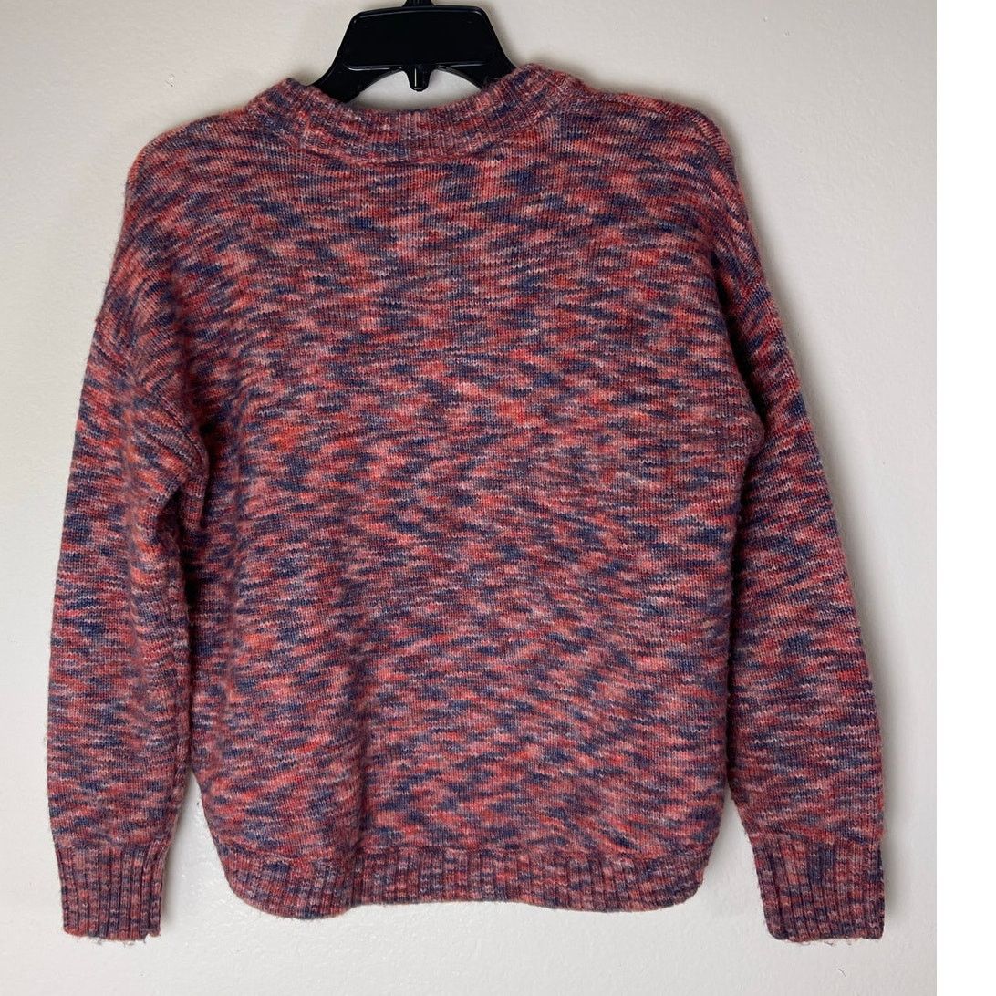 Madewell Madewell Space Dye Side Button Crewneck Sweater - Size XS Size XS / US 0-2 / IT 36-38 - 6 Thumbnail