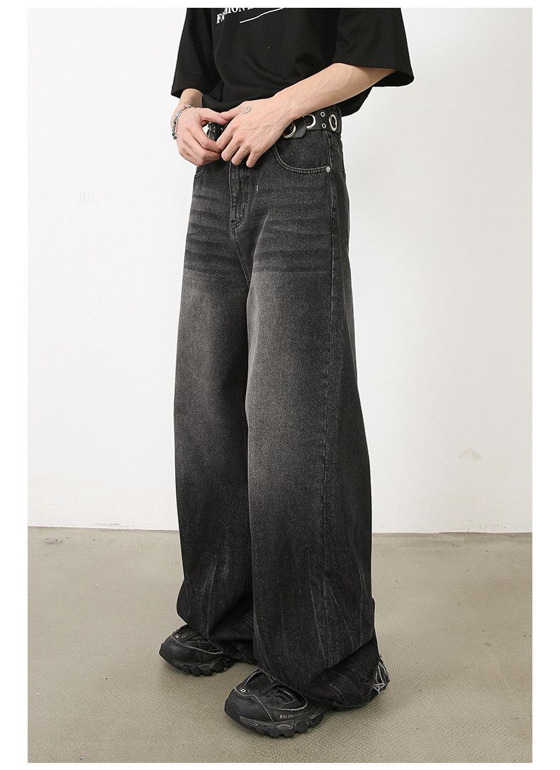 Japanese Brand Japanese retro loose straight washed jeans y2k Size US 32 / EU 48 - 4 Thumbnail