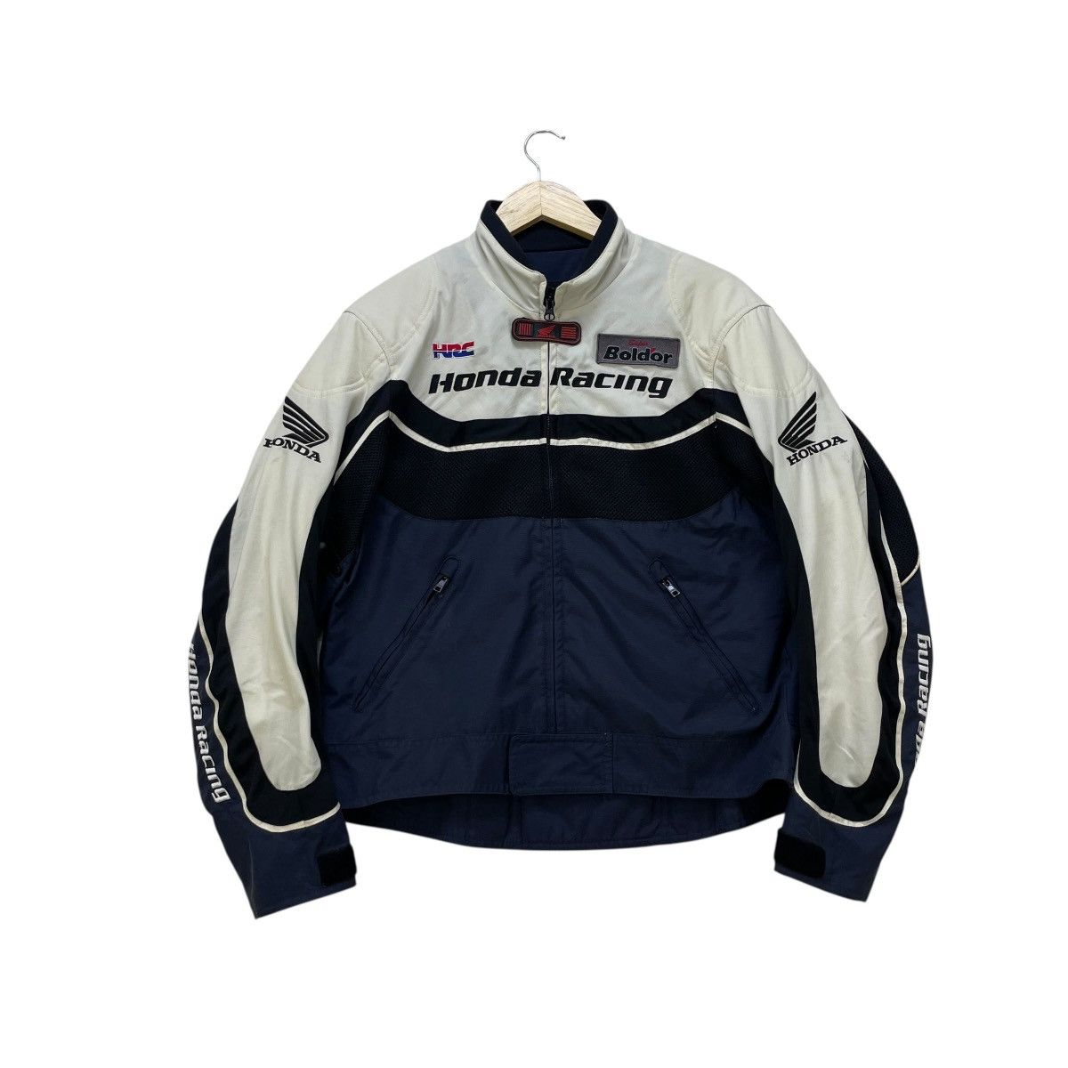Honda 💥Vintage Honda Boldor Honda Hrc Honda Racing Team Jacket Size US M / EU 48-50 / 2 - 1 Thumbnail