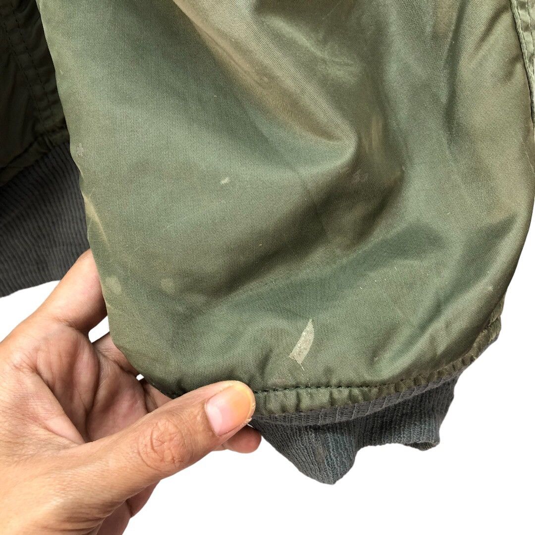 Alpha Industries Vintage ALPHA Made In Usa USAF MA-1 Bomber Jacket #4878-37 Size US L / EU 52-54 / 3 - 22 Thumbnail