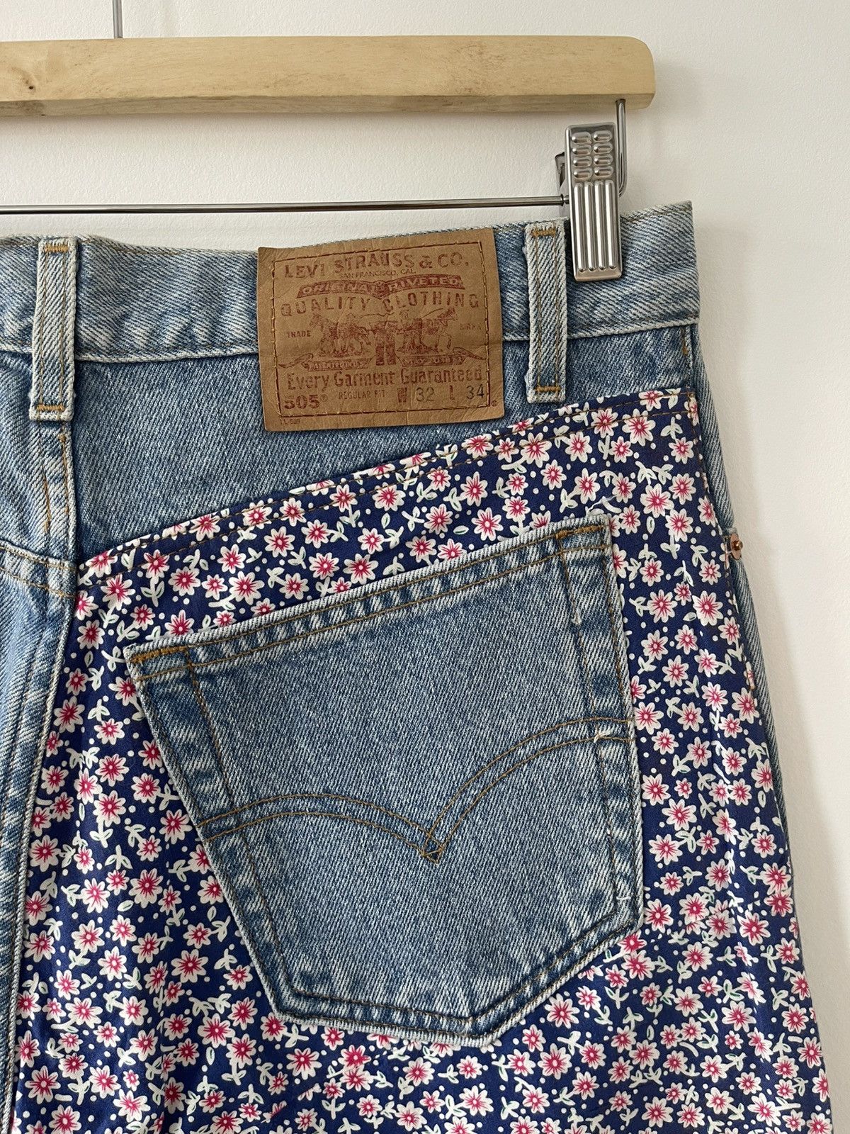Levi's Vintage Clothing Rare Vintage LEVIS Regular Fit 505 Size US 32 / EU 48 - 7 Thumbnail