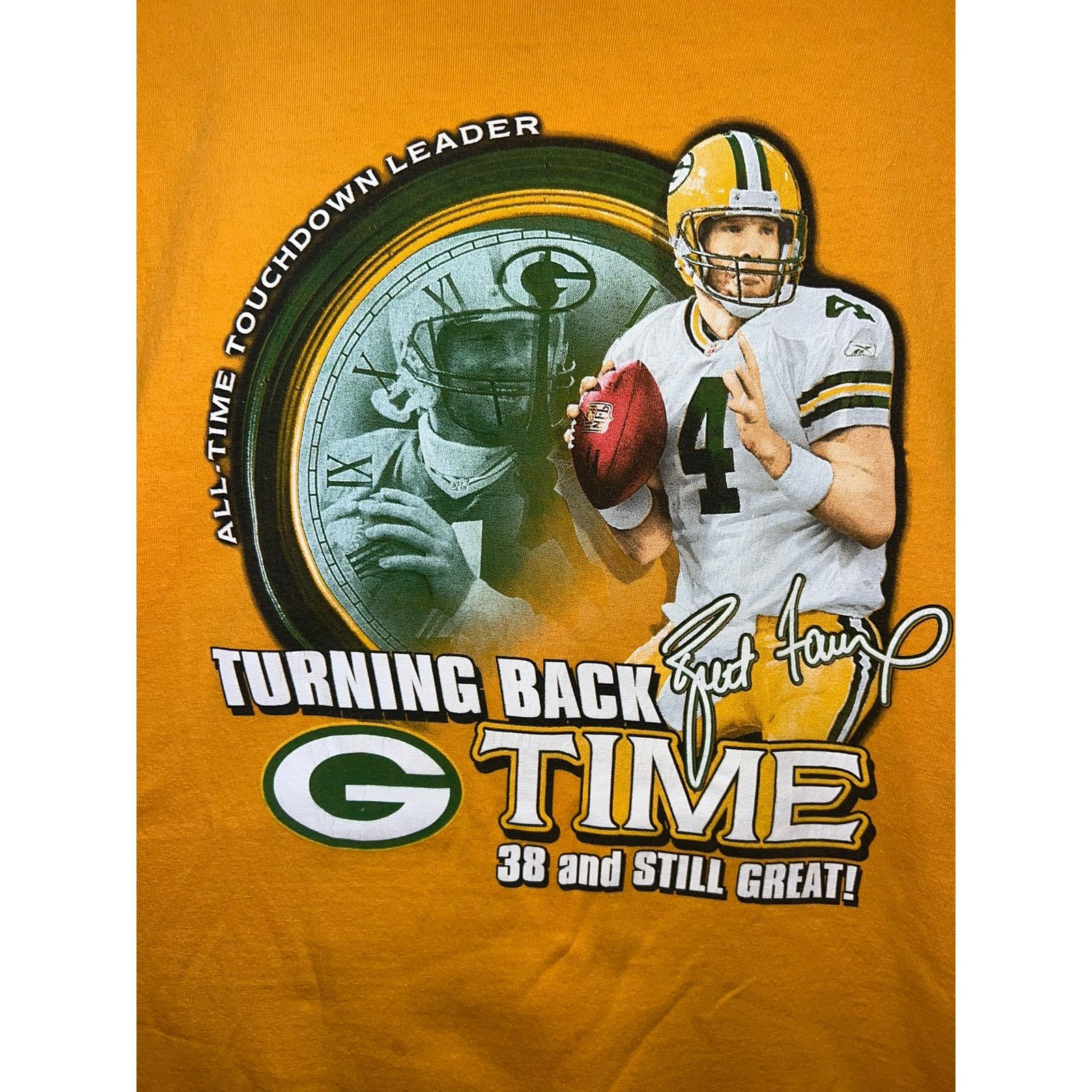Reebok Vintage Brett Favre Shirt NFL All Time Touchdown Leader XL Size US XL / EU 56 / 4 - 2 Thumbnail
