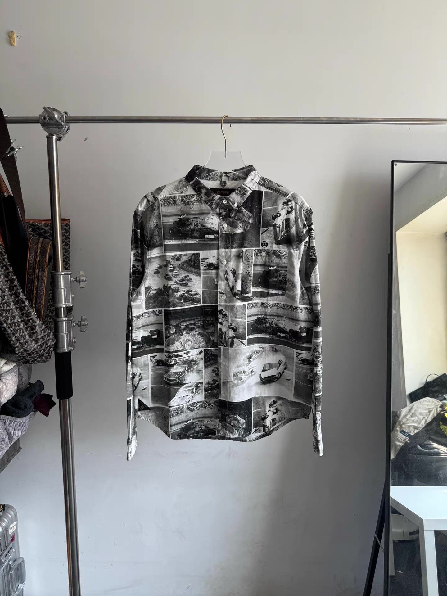 10 Deep 10.DEEP Car Crash Print Shirt Q17 Size US L / EU 52-54 / 3 - 1 Thumbnail