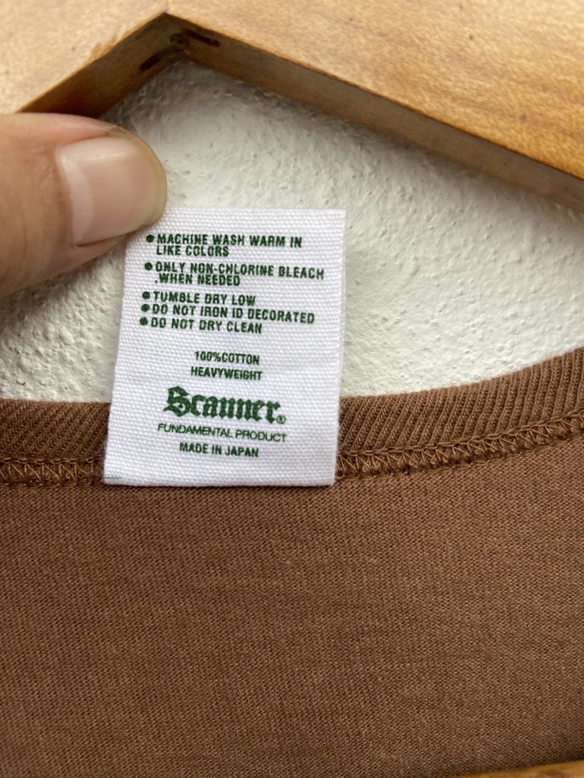 FDMTL Scanner Fundamental t shirt plain Size US L / EU 52-54 / 3 - 7 Thumbnail
