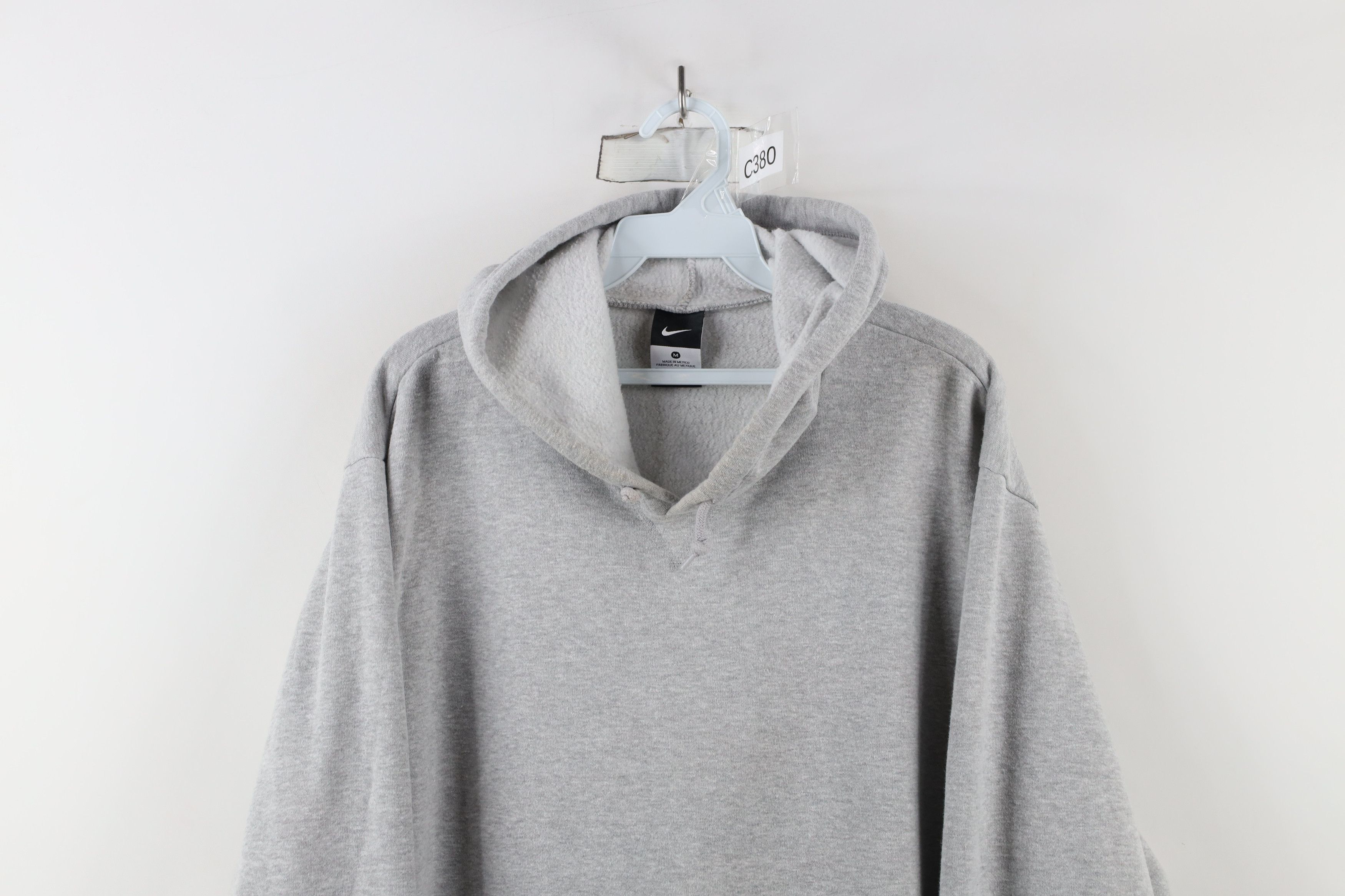 Nike Vintage Y2K Nike Scott Center Swoosh Hoodie Sweatshirt Gray Size US M / EU 48-50 / 2 - 2 Thumbnail