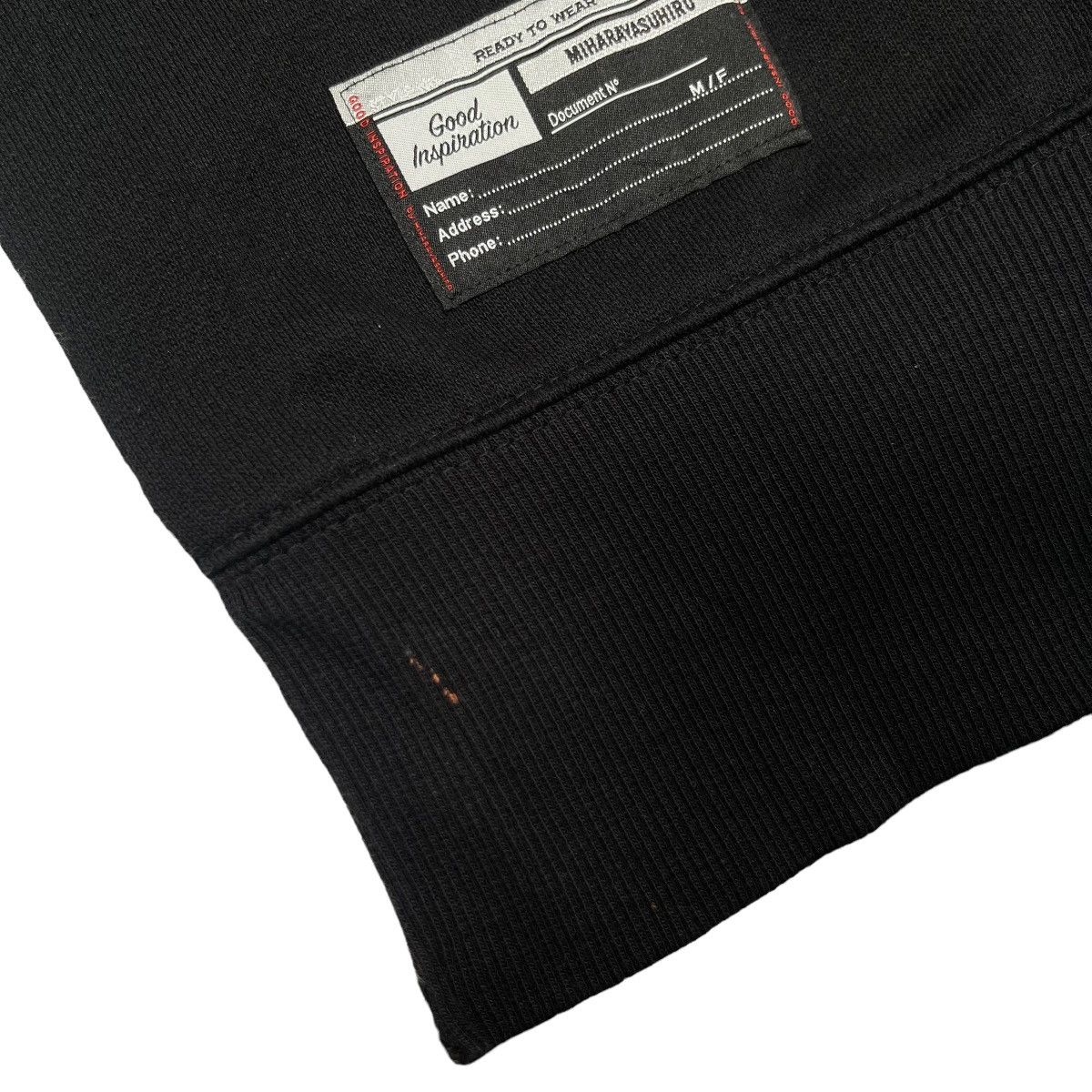 Maison MIHARA YASUHIRO Miharayasuhiro Good Inspiration Crewneck Size US M / EU 48-50 / 2 - 8 Thumbnail